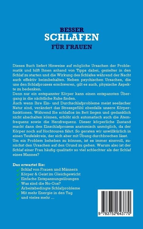 Produktbild: Besser schlafen f&uuml;r Frauen