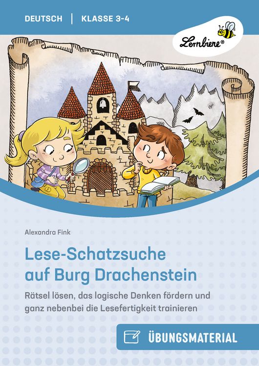 Produktbild: Lese-Schatzsuche auf Burg Drachenstein