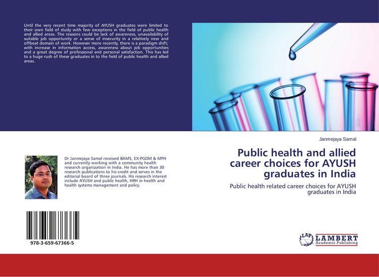Produktbild: Public health and allied career choices for AYUSH graduates in India