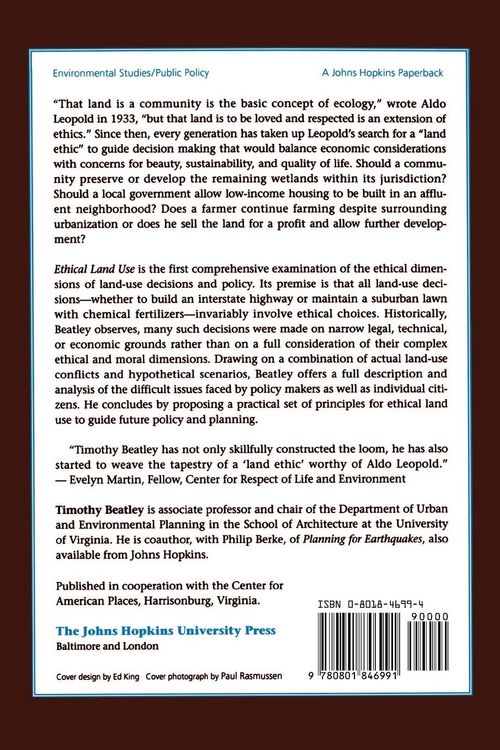 Produktbild: Ethical Land Use