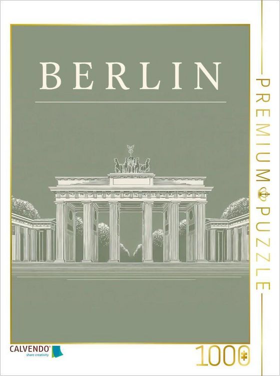Produktbild: CALVENDO Puzzle Berlin | 1000 Teile Lege-Gr&ouml;&szlig;e 64x48cm Foto-Puzzle f&uuml;r gl&uuml;ckliche Stunden