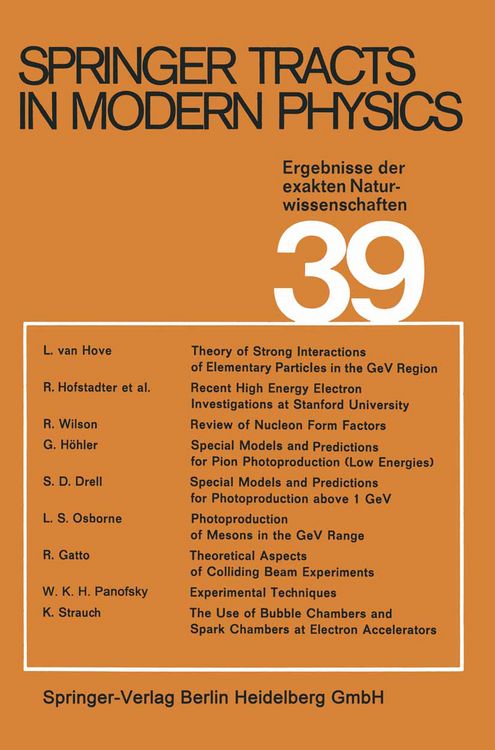 Produktbild: Electron and Photon Interactions at High Energies