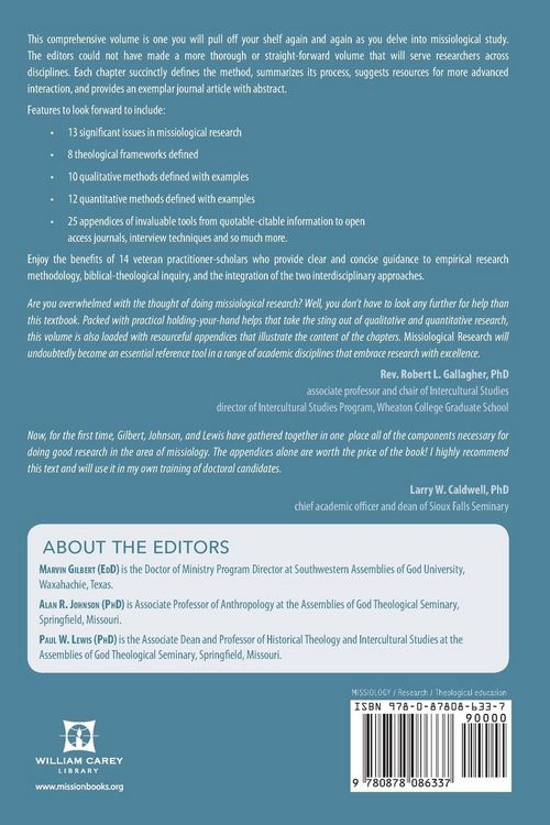 Produktbild: Missiological Research