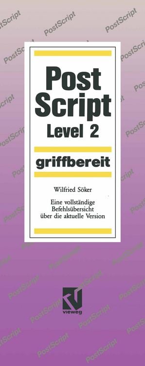 Produktbild: PostScript Level 2 griffbereit