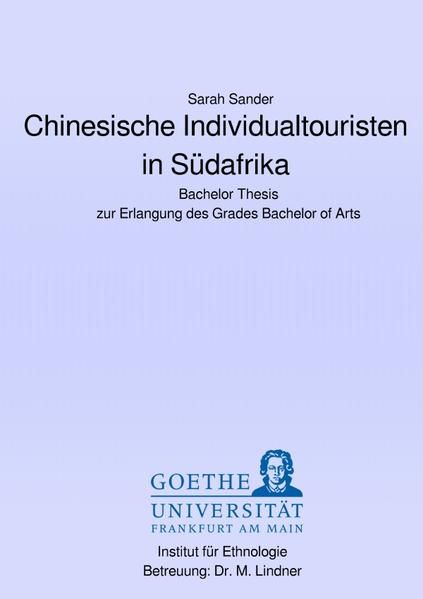 Produktbild: Chinesische Individualtouristen in S&uuml;dafrika