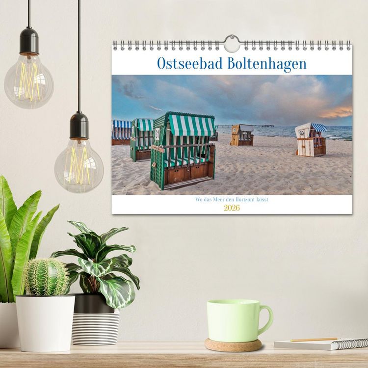 Produktbild: Ostseebad Boltenhagen (Wandkalender 2026 DIN A4 quer), CALVENDO Monatskalender