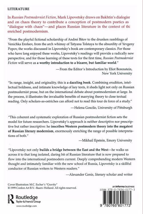 Produktbild: Russian Postmodernist Fiction