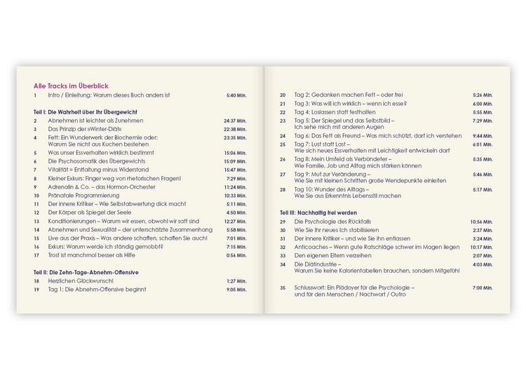 Produktbild: Abnehmen durch Annehmen. H&ouml;rbuch
