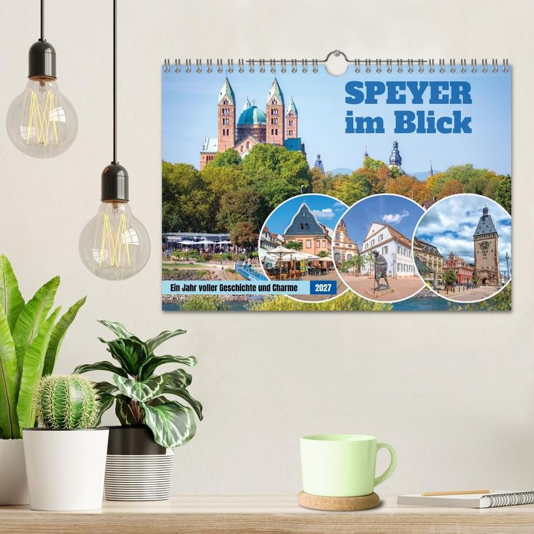 Produktbild: Speyer im Blick: Ein Jahr voller Geschichte und Charme (Wandkalender 2027 DIN A4 quer), CALVENDO Monatskalender