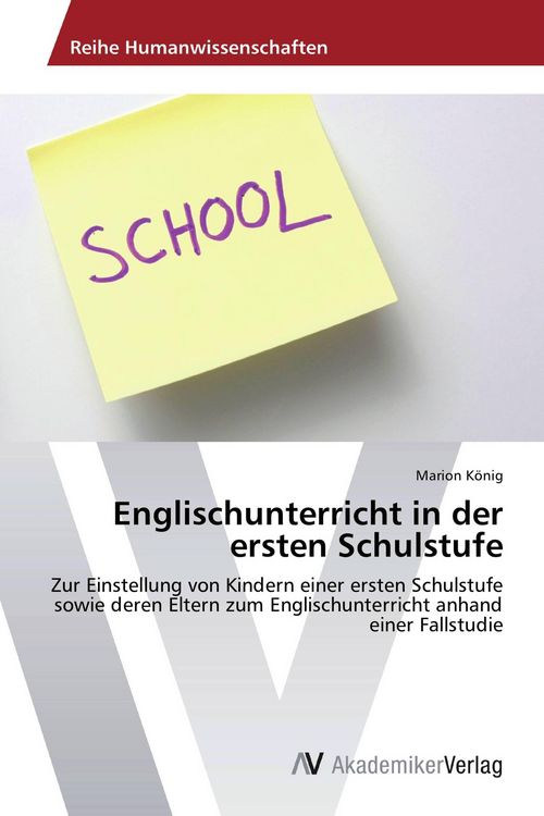 Produktbild: Englischunterricht in der ersten Schulstufe