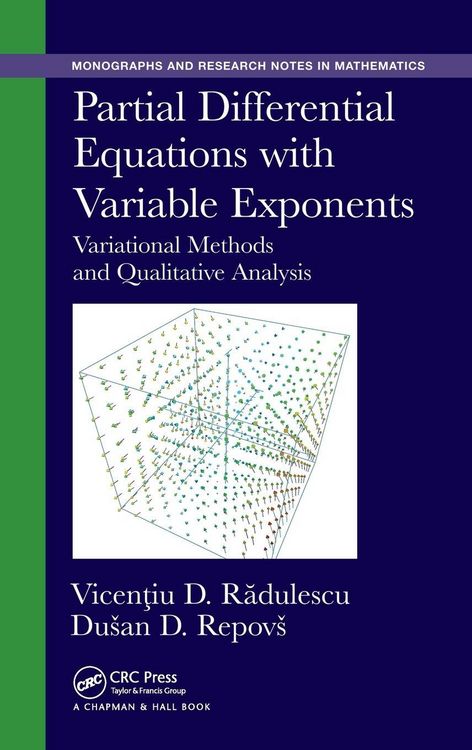 Produktbild: Partial Differential Equations with Variable Exponents