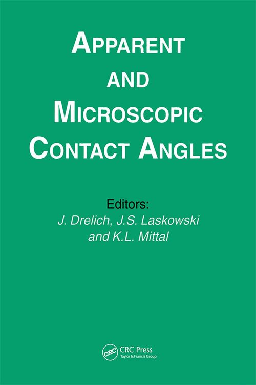 Produktbild: Apparent and Microscopic Contact Angles