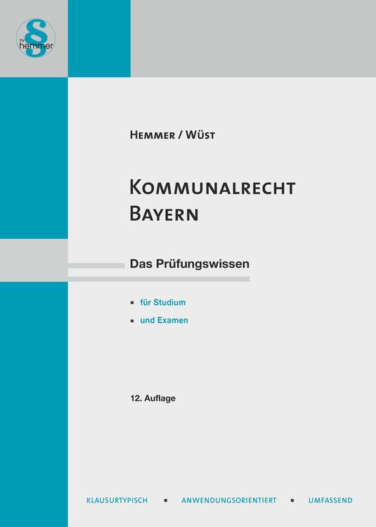 Bild vom Artikel Kommunalrecht Bayern vom Autor Karl-Edmund Hemmer