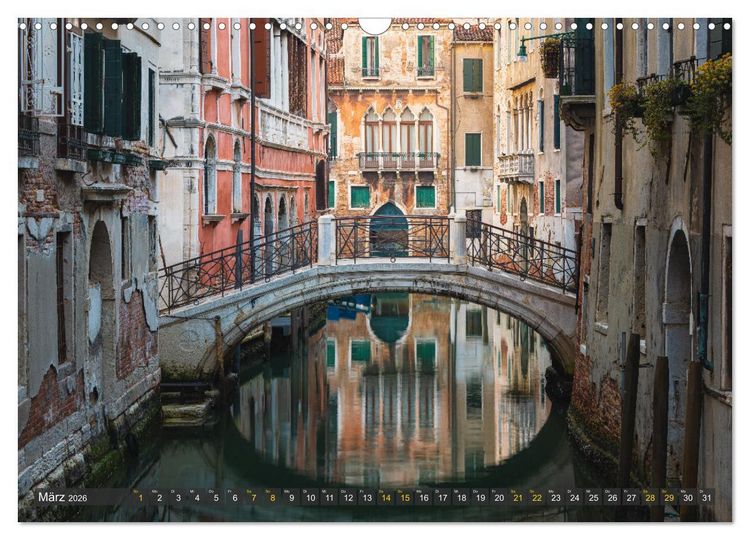 Produktbild: Malerisches Venedig (Wandkalender 2026 DIN A3 quer), CALVENDO Monatskalender