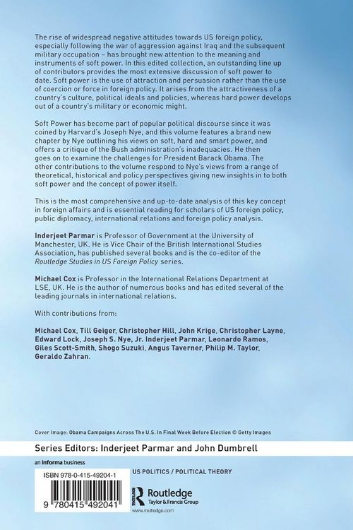Produktbild: Soft Power and US Foreign Policy