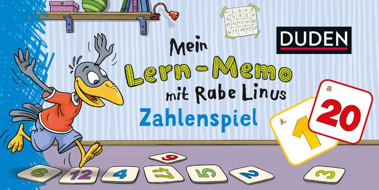 Produktbild: Mein Lern-Memo mit Rabe Linus - Zahlenspiel VE/3
