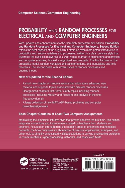 Produktbild: Probability and Random Processes for Electrical and Computer Engineers