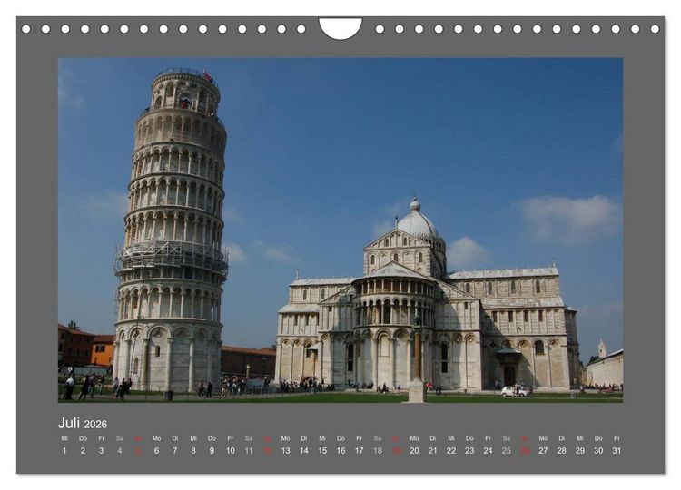 Produktbild: Kirchen in Europa (Wandkalender 2026 DIN A4 quer), CALVENDO Monatskalender