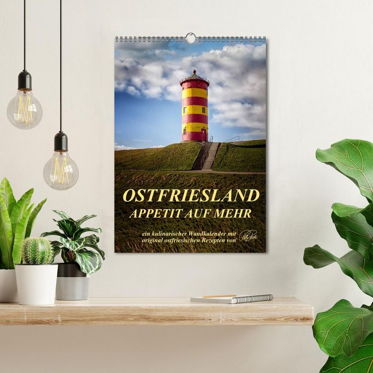 Produktbild: Ostfriesland - Appetit auf mehr / Geburtstagskalender (Wandkalender 2026 DIN A3 hoch), CALVENDO Monatskalender