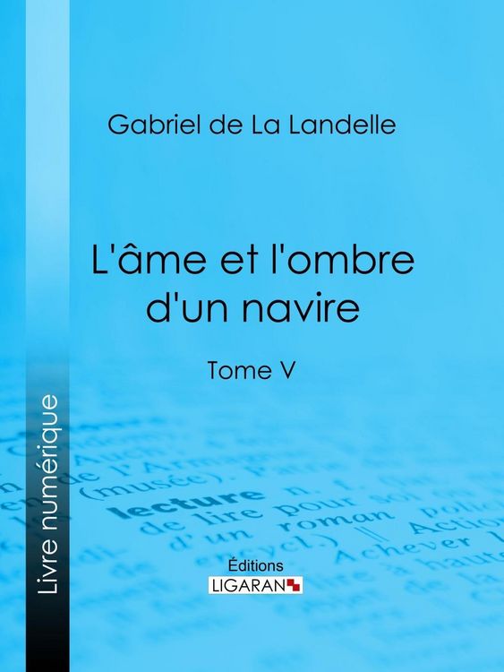 Produktbild: L'Ame et l'ombre d'un navire