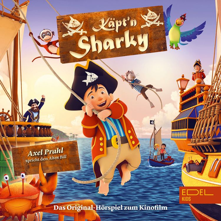 Produktbild: K&auml;pt'n Sharky (Das Original-H&ouml;rspiel zum Kinofilm)