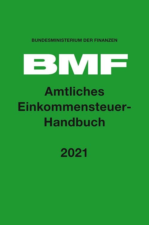 Produktbild: Amtliches Einkommensteuer-Handbuch 2021