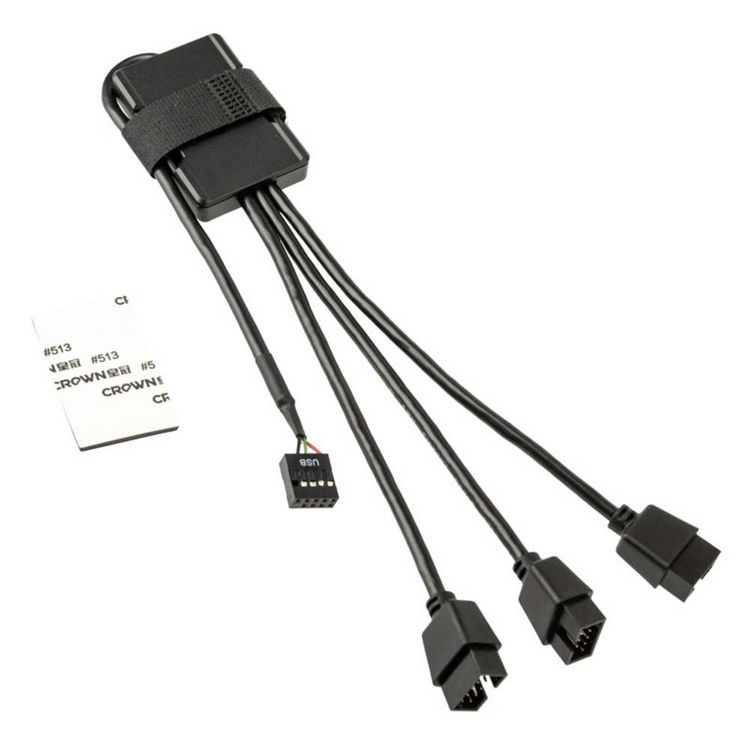 Produktbild: Lian Li PW-U2HB USB-Adapter Schwarz