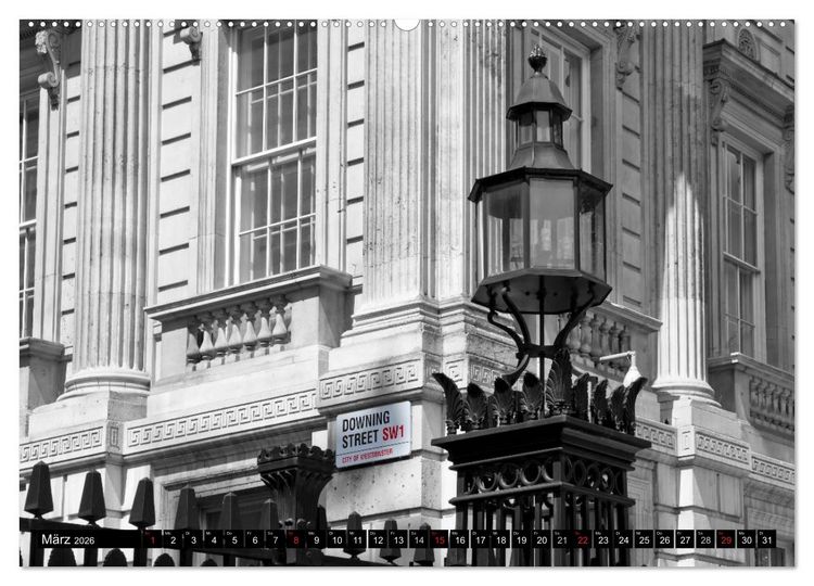 Produktbild: LONDON Stadtansichten (Wandkalender 2026 DIN A2 quer), CALVENDO Monatskalender