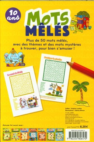 Produktbild: Mots m&ecirc;l&eacute;s : 10 ans
