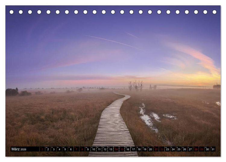 Produktbild: Das Hohe Venn (Tischkalender 2026 DIN A5 quer), CALVENDO Monatskalender