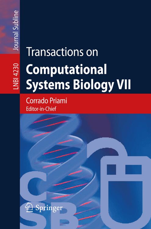 Produktbild: Transactions on Computational Systems Biology VII