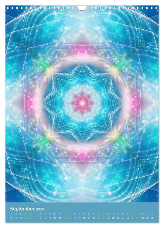 Produktbild: Lichtvolle Mandalas (Wandkalender 2026 DIN A3 hoch), CALVENDO Monatskalender