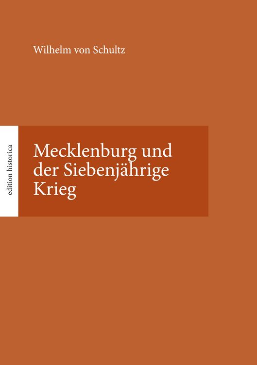 Produktbild: Mecklenburg und der Siebenj&auml;hrige Krieg