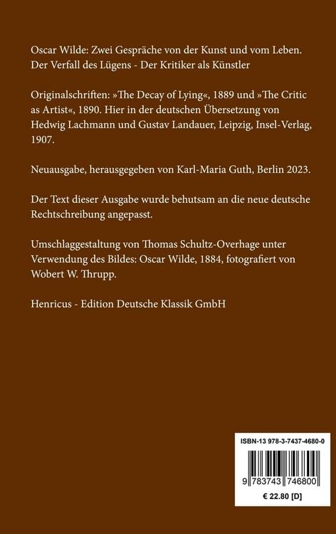 Produktbild: Zwei Gespr&auml;che von der Kunst und vom Leben