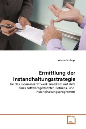 Produktbild: Schimpl, J: Ermittlung der Instandhaltungsstrategie