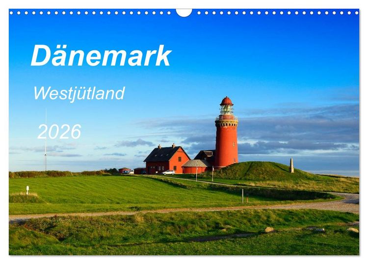 Produktbild: D&auml;nemark Westj&uuml;tland (Wandkalender 2026 DIN A3 quer), CALVENDO Monatskalender