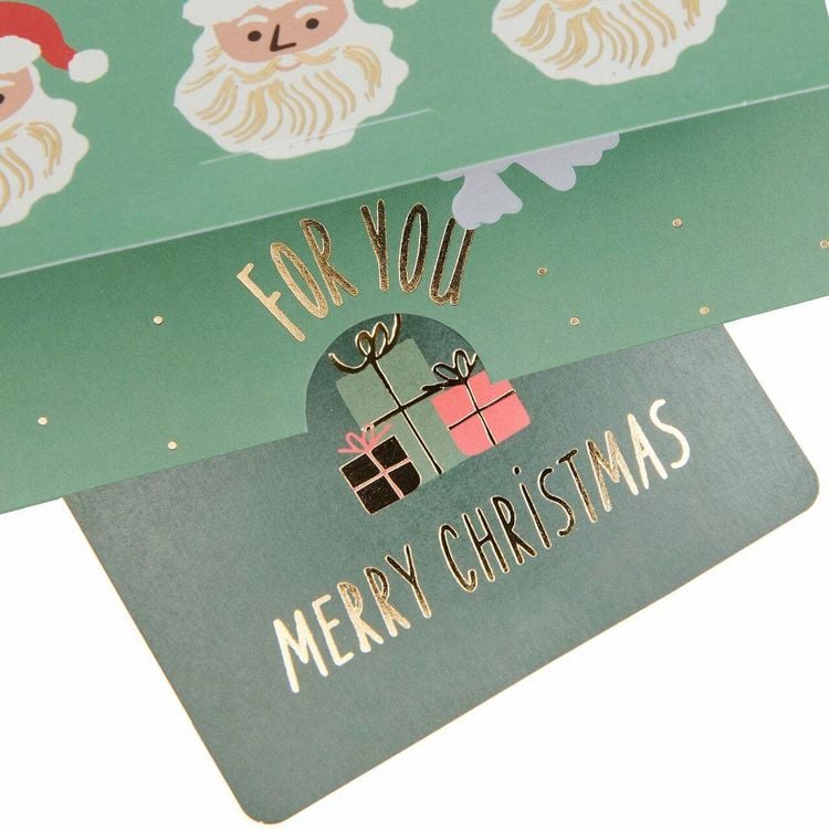 Produktbild: Pop Up Karte f&uuml;r Geldgeschenke, Weihnachtsmann, A5/C5