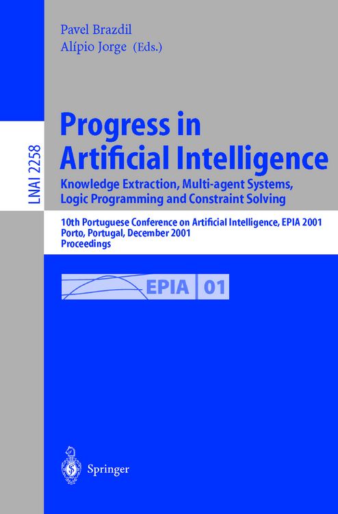 Produktbild: Progress in Artificial Intelligence: Knowledge Extraction, Multi-agent Systems, Logic Programming, and Constraint Solving