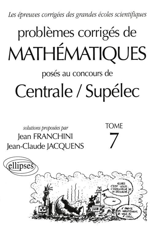 Produktbild: Math&eacute;matiques Centrale/Sup&eacute;lec 2000-2001 - Tome 7