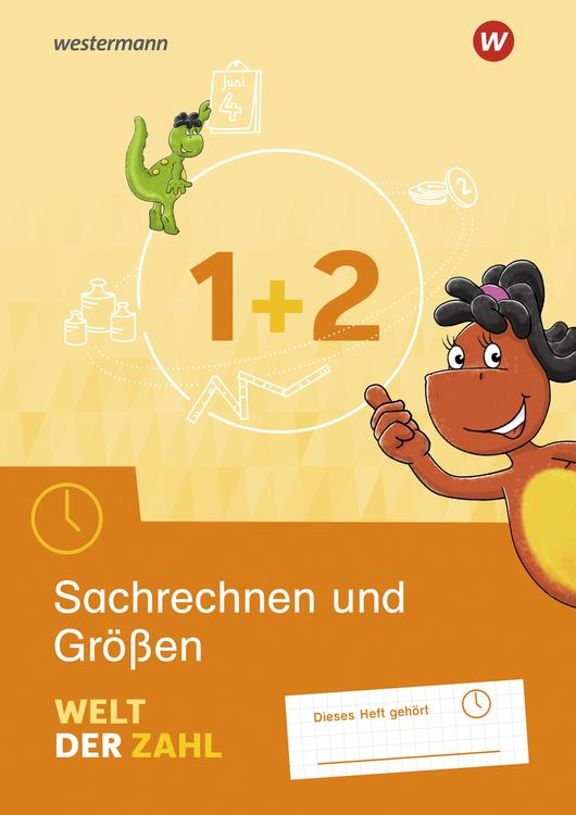 Produktbild: Welt der Zahl 1 / 2. Arbeitsheft Sachrechnen und Größen