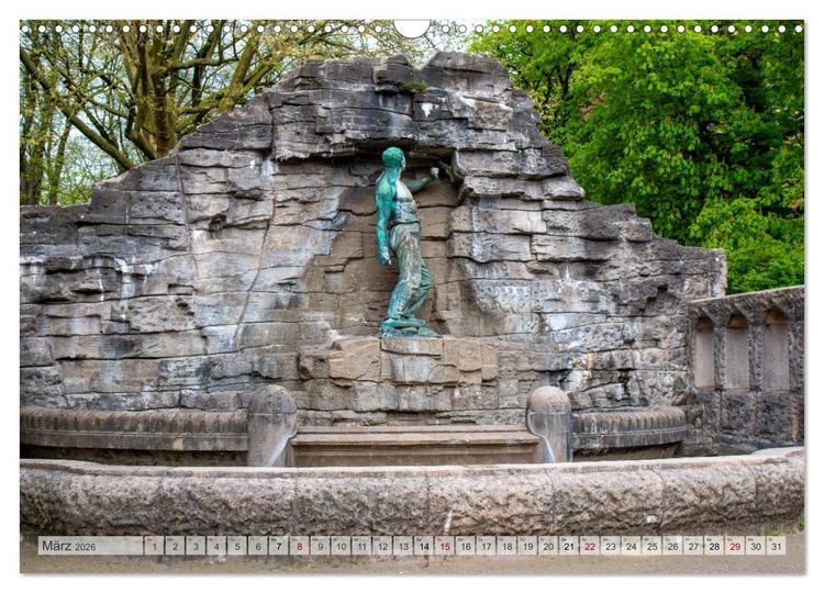 Produktbild: Historisches Osnabr&uuml;ck - Niedersachsen (Wandkalender 2026 DIN A3 quer), CALVENDO Monatskalender