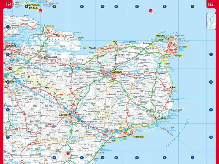 Produktbild: Großbritannien - Nordirland, Autoatlas 1:200.000 - 1:266.000, freytag & berndt