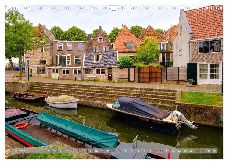 Produktbild: Ein Blick auf Medemblik (Wandkalender 2026 DIN A3 quer), CALVENDO Monatskalender