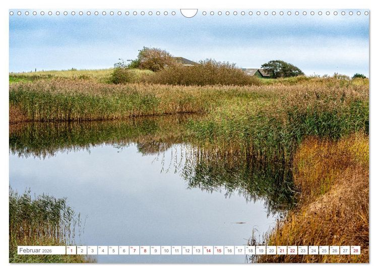 Produktbild: Naturerlebnis R&oslash;m&oslash; (Wandkalender 2026 DIN A3 quer), CALVENDO Monatskalender