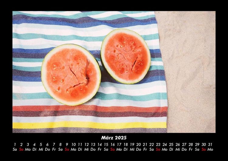 Produktbild: Obstkalender 2025 Fotokalender DIN A3