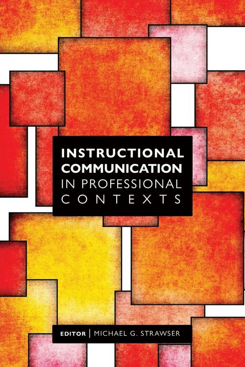 Produktbild: Instructional Communication in Professional Contexts
