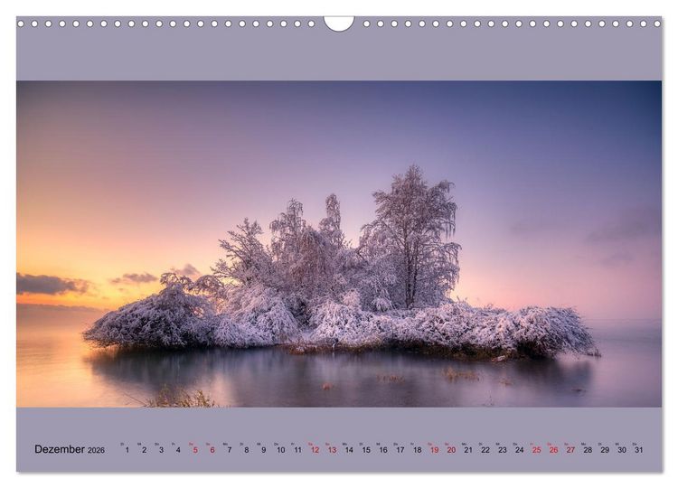 Produktbild: Bodensee Weitblicke (Wandkalender 2026 DIN A3 quer), CALVENDO Monatskalender