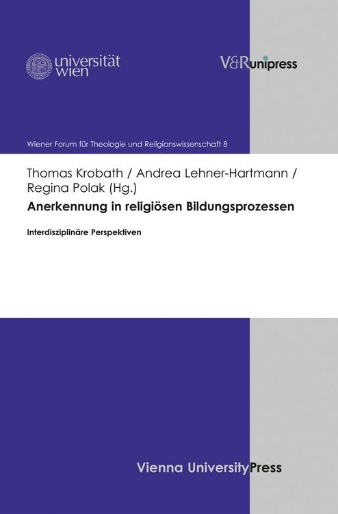 Produktbild: Anerkennung in religi&ouml;sen Bildungsprozessen