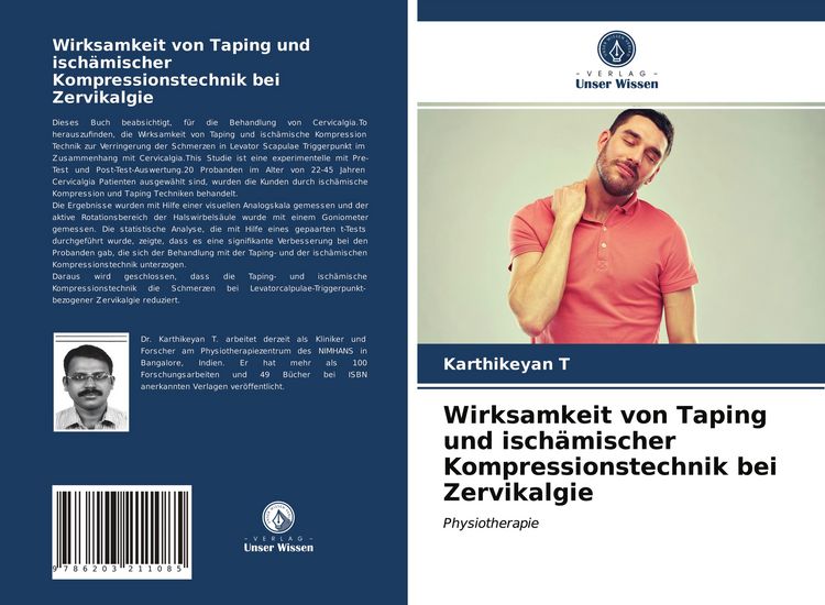 Produktbild: Wirksamkeit von Taping und isch&auml;mischer Kompressionstechnik bei Zervikalgie