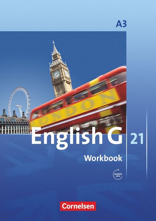 Produktbild: English G 21. Ausgabe A 3. Workbook mit Audios Online